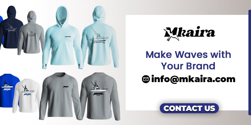 Contact us for Mkaira UV-protective fishing Shirts and fish smarter
