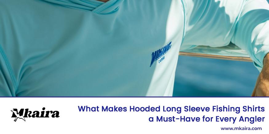 Hooded long sleeve fishing shirts providing sun protection, comfort, and performance for anglers in harsh Australian fishing conditions
