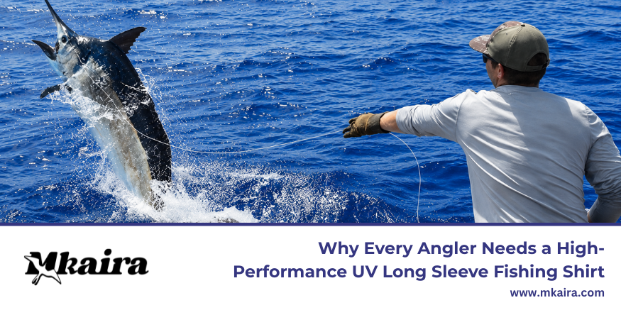 High-performance UV long sleeve fishing shirt for Aussie anglers on the water